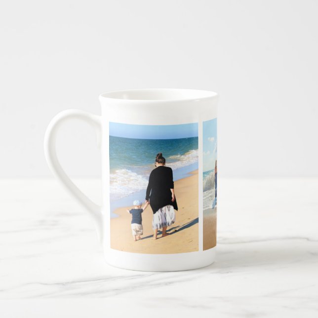 Custom Family Photo Collage Mug (Left)