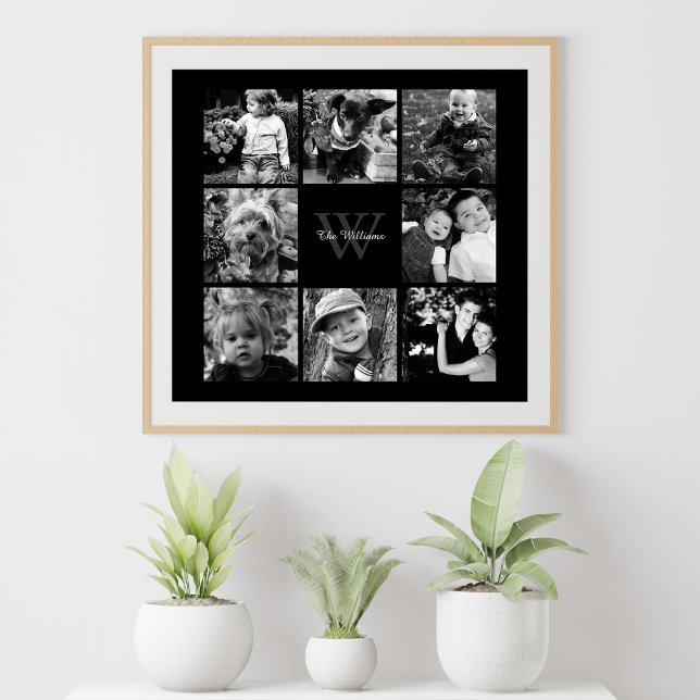 Custom Family Photo Collage Poster (Creator Uploaded)