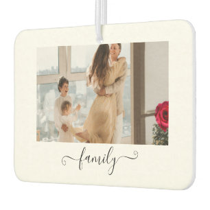 Custom Family Photo Freshener