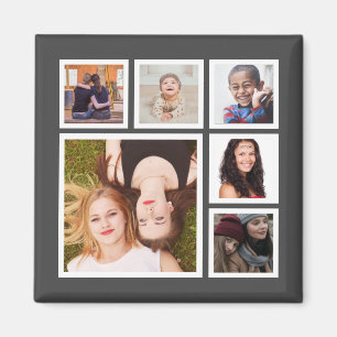 Custom Family Photo Fridge Magnet