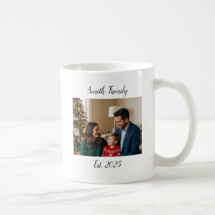 Custom Family Photo Mug with Personalised Message
