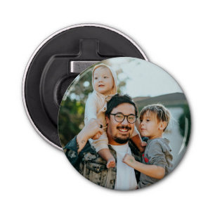 Custom Family Photo Personalised Bottle Opener