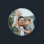 Custom Family Photo Personalised   Magnet<br><div class="desc">Custom Family Photo Personalised magnet</div>