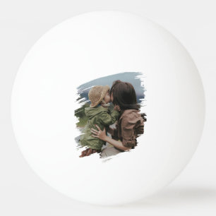 Custom Family Photo Ping Pong Ball