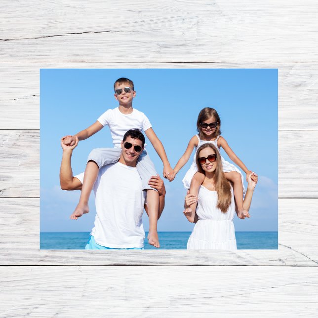 Custom Family Photo Postcard (Creator Uploaded)