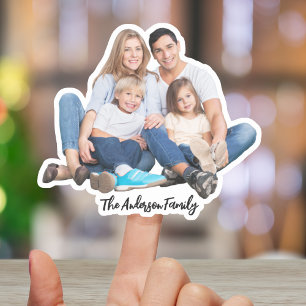 Custom Family Photo Vinyl Sticker – Waterproof Dec