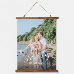 Custom Family Photo Wall Tapestry