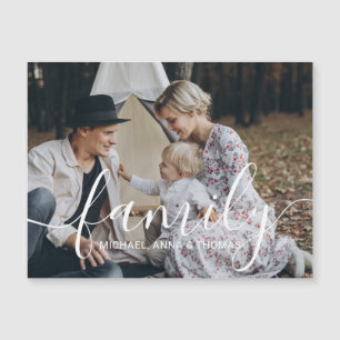 Custom family photo with custom name