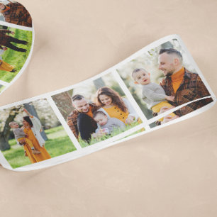 Custom Family Photos  Satin Ribbon