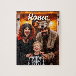 Custom Family Portrait Personalised Jigsaw Puzzle