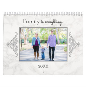 Custom Family Quotes and Photos Calendar