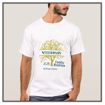 Custom Family Reunion Genealogy Tree Matching  T-Shirt<br><div class="desc">Custom Family Reunion Genealogy Tree Matching T-Shirt.  Available in many sizes and styles.  Easily customisable. Any special requests or design questions,  just send a chat or an email to charmdesignstudio@rcn.com and we'll be delighted to assist.</div>