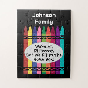 Custom Family Reunion Jigsaw Puzzle