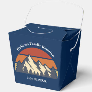 Custom Family Reunion Party Blue Mountain Fortune Favour Box