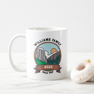 Custom Family Reunion Road Trip Mountain Coffee Mug
