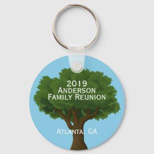 Custom Family Reunion Souvenir Key Ring