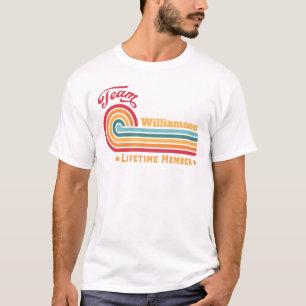 Custom Family Reunion Vintage Matching Monogram T-Shirt