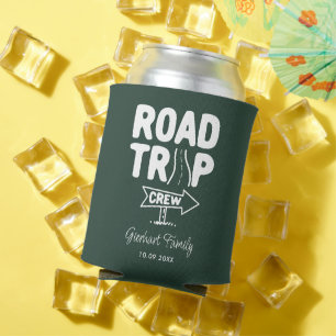 Custom Family Road Trip Adventure Can Cooler