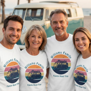 Custom Family Road Trip T-Shirt