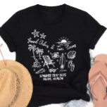 Custom Family Summer Beach Trip Group Matching T-Shirt<br><div class="desc">Make your custom summer beach vacation unforgettable with this matching girls' trip,  sister trip,  or family trip group t-shirt! It is ideal for summer getaways and group photos.</div>