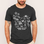 Custom Family Summer Beach Trip Group Matching T-Shirt<br><div class="desc">Make your custom summer beach vacation unforgettable with this matching girls' trip, sister trip, or family trip group t-shirt! It is ideal for summer getaways and group photos.</div>