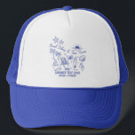 Custom Family Summer Beach Trip Group Matching Trucker Hat<br><div class="desc">Make your custom summer beach vacation unforgettable with this matching girls' trip,  sister trip,  or family trip group t-shirt! It is ideal for summer getaways and group photos.</div>