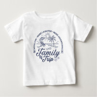 Custom Family Trip Group Matching Beach Vacation