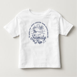 Custom Family Trip Group Matching Beach Vacation Toddler T-Shirt