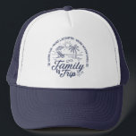 Custom Family Trip Group Matching Beach Vacation Trucker Hat<br><div class="desc">Make your Custom Family Beach Vacation unforgettable with this matching family trip group t-shirt! This T-shirt is perfect for summer getaways and group photos.</div>
