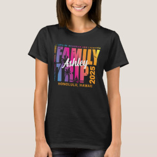 Custom Family Trip Matching Group Vacation T-Shirt