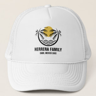 Custom Family Vacation 2025 Family Cruise Summer Trucker Hat