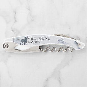 Custom Family Vacation Lake House Party Corkscrew