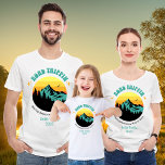 Custom Family Vacation Road Outdoor Trip Matching T-Shirt<br><div class="desc">Hit the road in style with this Custom Family Reunion Road Trip T-Shirt featuring a scenic sunset mountain design! Perfect for your next family adventure, this shirt is a fun and memorable way to celebrate togetherness. Personalise with your family name, reunion year, or road trip route to make it truly...</div>
