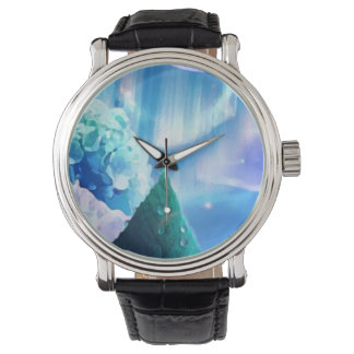 Custom Fantasy Clock _blue Watch