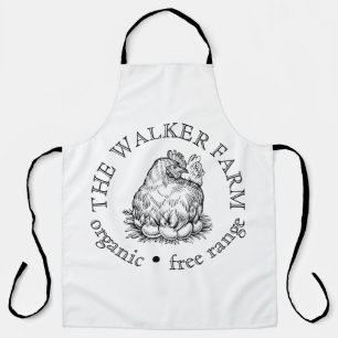 Custom Farm Business Promotional Logo Apron