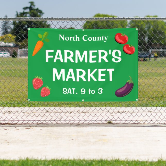 Custom Farmer's Market Banner (Insitu)