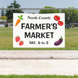 Custom Farmer's Market Banner