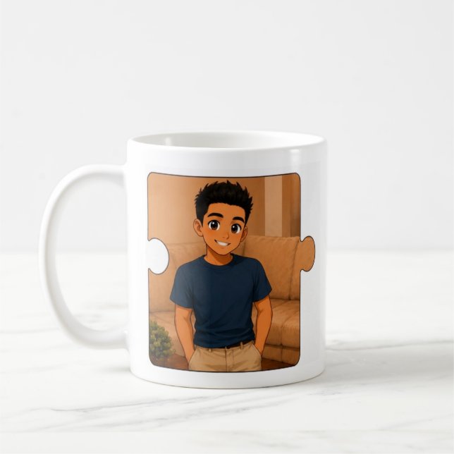 Custom Father Coffee Cup Personalised Editable (Left)