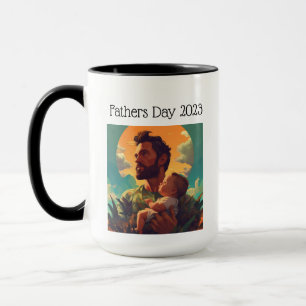 Custom Fathers Day 2023 Coffee Mug