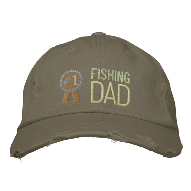 Custom Father's Day / Birthday Dad Embroidered Hat (Front)