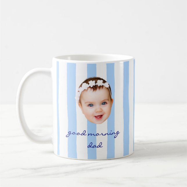Custom Father's Day Mug Gift for Daddy New Dad  (Left)