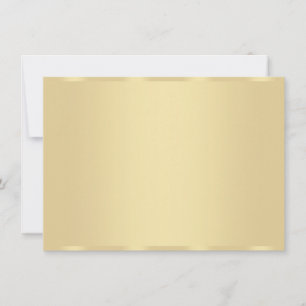 Custom Faux Gold Blank Modern Elegant Template