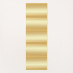 Custom Faux Gold Blank Template Glamourous Modern Yoga Mat