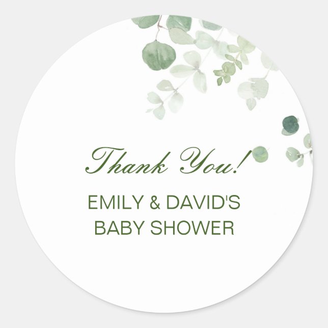 Custom Favour Stickers and Labels, Custom Stickers (Front)