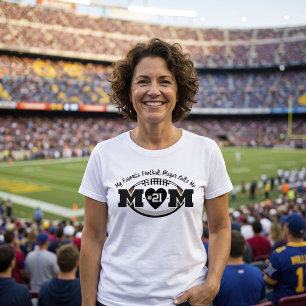 Custom Favourite Football Player Calls Me Mum № Tri-Blend Shirt