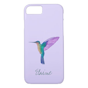 Custom Fawn-breasted  Brilliant Hummingbird iPhone 8/7 Case