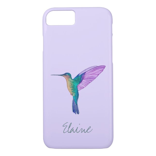 Custom Fawn-breasted  Brilliant Hummingbird Case-Mate iPhone Case (Back)