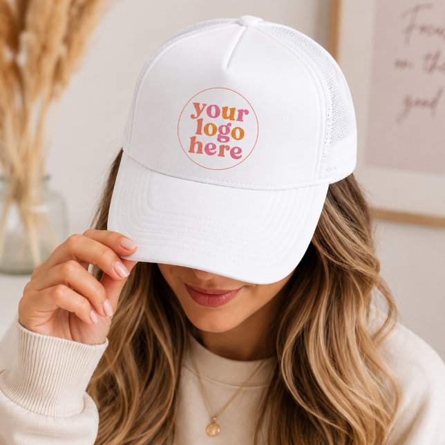 Custom Feminine Business Logo Hat (Creator Uploaded)