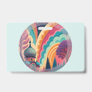 Custom Festival Dome Badge ID