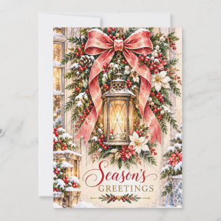 Custom festive Christmas Greeting Card